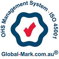 ISO45001 OHS Management System logo mark